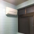 浴室に換気暖房乾燥機の取付工事になります