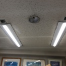 店舗LED交換工事になります。パナソニックiDシリーズ、ライトバー6900lm